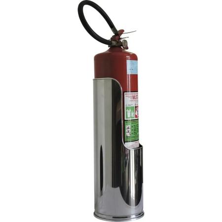 Imagem de Suporte p/ extintor em aço inox água 10 L