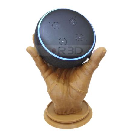 Suporte Para Alexa Echo Dot 3 Mãozinha Wandinha Família Addams