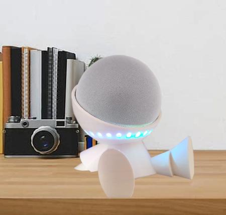 Suporte Para Alexa Echo Dot 4 De Mesa Robô Espacial  - Marxgreg3d -  Suporte para Smart Speaker - Magazine Luiza