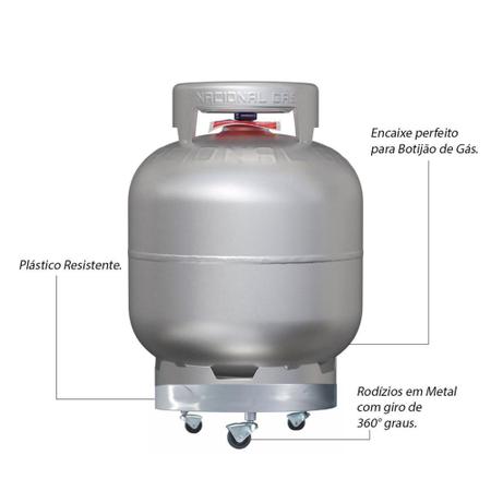 Imagem de Suporte para botijao de gas reforcado - QUALITY