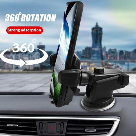 Imagem de Suporte Para Celular Smartphone Gps Veicular Carro Automotivo Tipo Ventosa Universal
