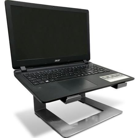 Imagem de Suporte Para Notebook Laptop Stand Dj Em Aço Macbook Prata