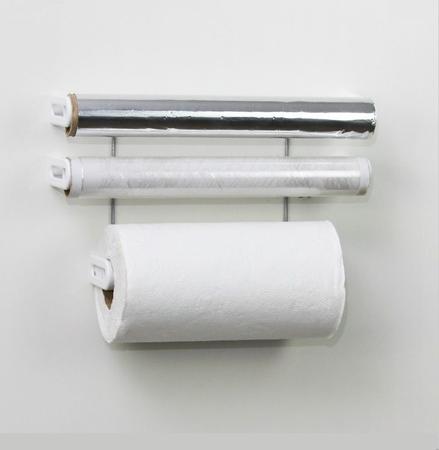 Imagem de Suporte para Rolos - Suporte para Papel Toalha, papel Aluminio e Filme