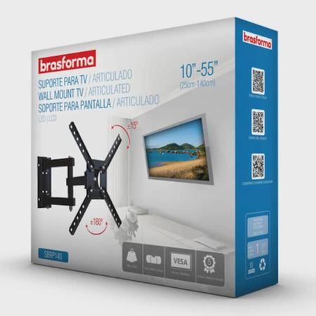 Imagem de Suporte para Tv Plasma,Lcd e Smart de 10 a 56 BRA4.0