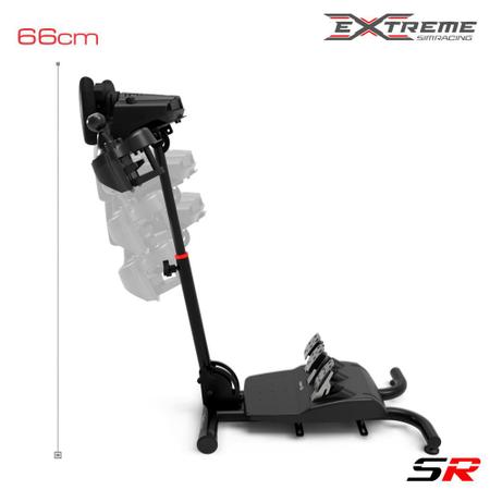 Suporte Para Volante Cockpit Simulador SR Logitech G27,G29,G920,G923,  Fanatec, Thrustmaster - Extreme Simracing - Controle Simulador - Magazine  Luiza