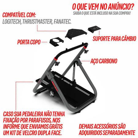 Suporte Para Volante Cockpit Simulador Sxt V2