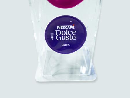 Imagem de Suporte porta cápsulas dolce gusto acrílico cristal para 18 capsulas