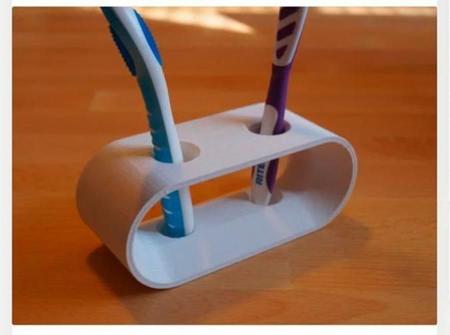 Suporte Porta Escova De Dentes Para Duas Escovas - Sns3D Imagem de Suporte Porta Escova De Dentes Para Duas Escovas