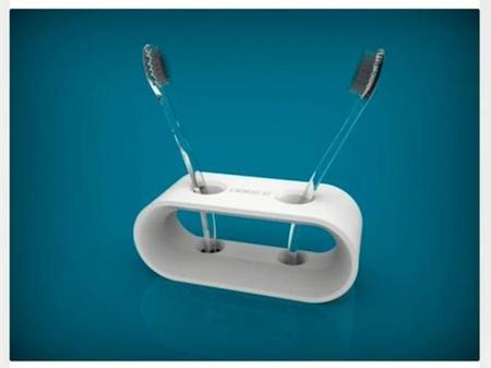 Suporte Porta Escova De Dentes Para Duas Escovas - Sns3D Imagem de Suporte Porta Escova De Dentes Para Duas Escovas