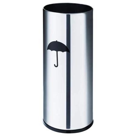 Imagem de Suporte Porta Guarda-chuva Cesto Em Aço Inox Martinazzo