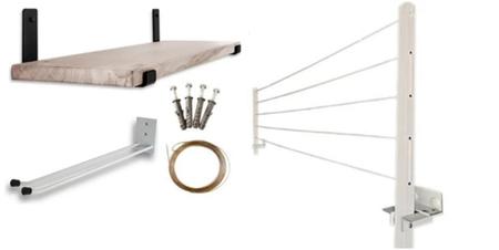 "Suporte Rodos+pá30cm Solução para uma Casa Organizada" - Ferro Tech Imagem de "Suporte Rodos+pá30cm Solução para uma Casa Organizada"