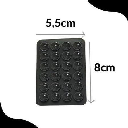 Imagem de Suporte Silicone Ventosa para Celular Universal - PRETO