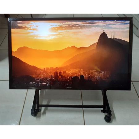 Imagem de Suporte TV/ MONITOR SMART para TELA DE 27 A 55 POLEGADA com Rodízios