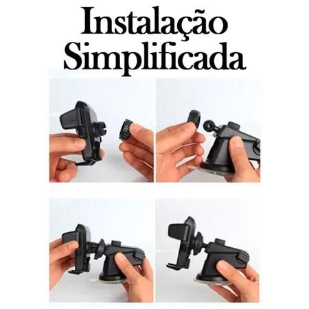 Imagem de Suporte Veicular Retrátil e Dobrável para Carro