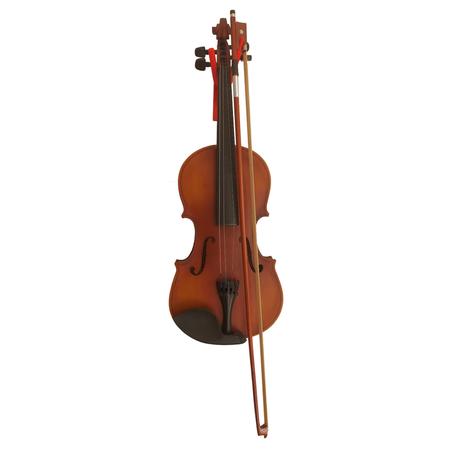 Imagem de Suporte Violino Para Parede - Vermelho