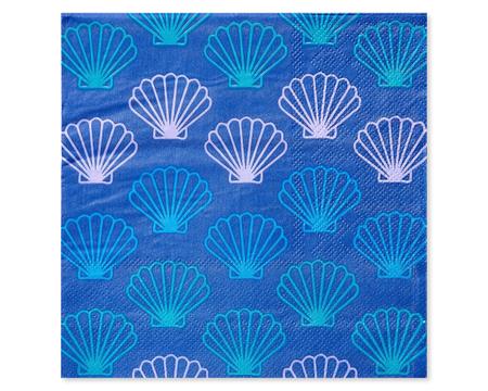 Suprimentos de festa American Greetings Mermaid Lunch Guardanapos x50 Imagem de Suprimentos de festa American Greetings Mermaid Lunch Guardanapos x50