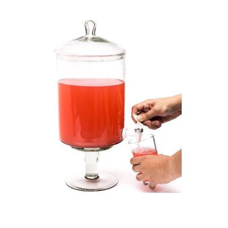 Imagem de Suqueira Dispenser De Bebidas De Vidro 3,0 Litros Luxo