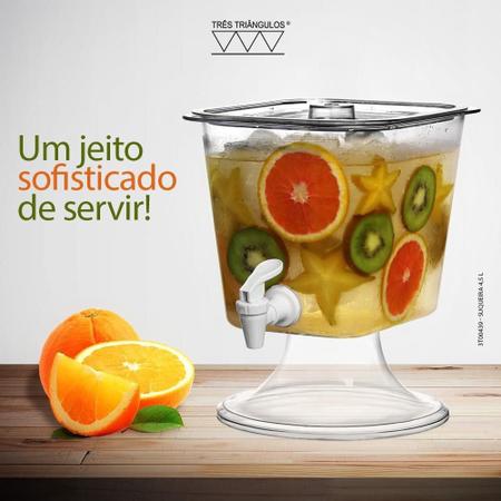 Imagem de Suqueira Refresqueira Dispensador de Bebidas Agua Suco 4,5 L