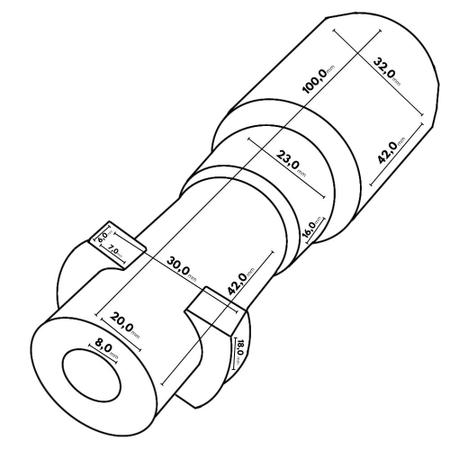 Surfer T-Racer Escova Giratória com Adaptador Compatível com Lavajato Karcher K2.365 - Parceiro das Peças Imagem de Surfer T-Racer Escova Giratória com Adaptador Compatível com Lavajato Karcher K2.365