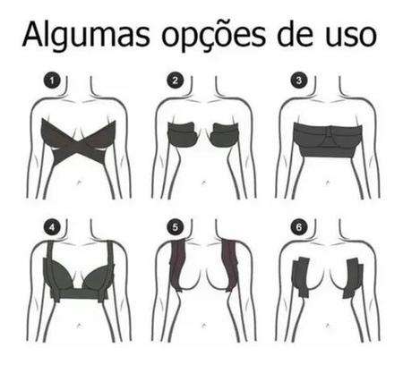 Imagem de Sutiã Adesivo Levanta Peito Seios Fita Boob Up Invisível Tap