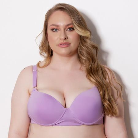 Sutiã com Bojo Plus Size Reforçado 46/48/50/52 - Class Lingerie - Sutiã -  Magazine Luiza