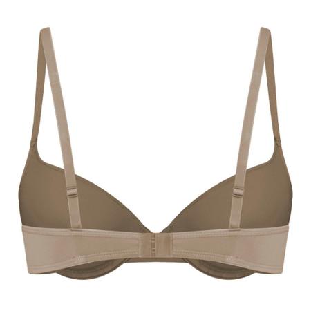 Imagem de Sutiã Feminino Bonjour Push Up Bege Camurça - 0B251140