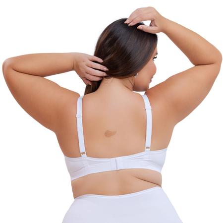 Imagem de Sutiã Plus Size Feminino com Base em Microfibra Santa Passion