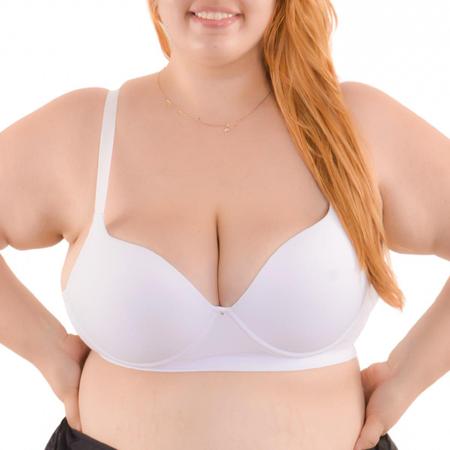 Imagem de Sutiã Plus Size Feminino com Base em Microfibra Santa Passion