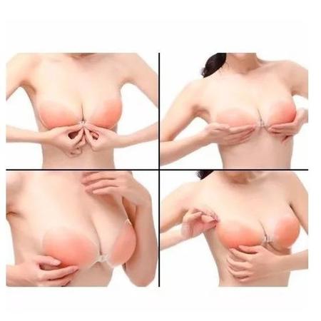 Sutiã Silicone Invisivel Sem Alça Un Bra Original Esteticamente