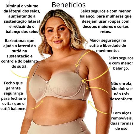 Sutiã Soutien Sutian Com Alça Removível TQC Plus Size Reforçado Alta Sustentação 310736 - Vi Lingerie Imagem de Sutiã Soutien Sutian Com Alça Removível TQC Plus Size Reforçado Alta Sustentação 310736