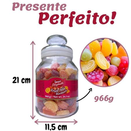 Boite de bonbons Sweet originals Fruits mix 966g 