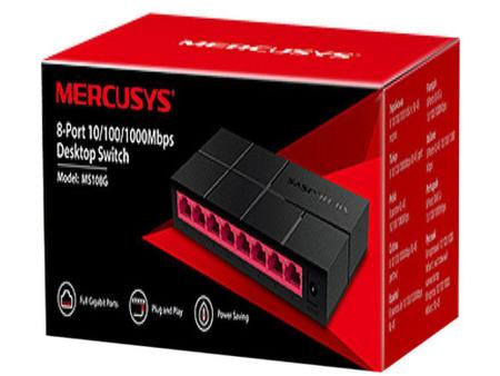 Imagem de Switch 8 Portas Mercusys MS108G 10/100Mbps