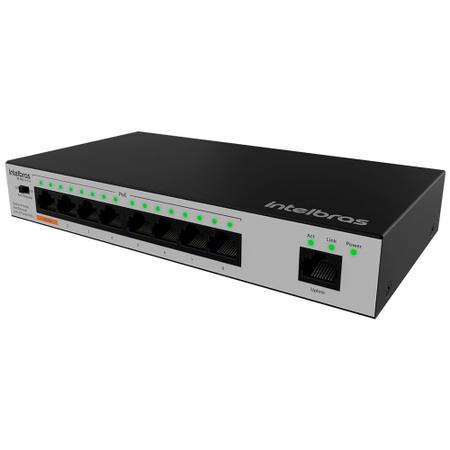 Imagem de Switch 9 Portas Fast Ethernet SF 900 HI POE+ Intelbras