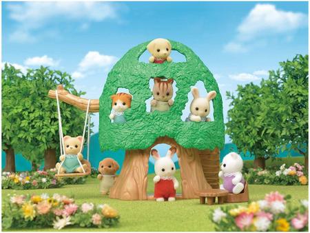 Sylvanian Families Casa na Árvore do Bebê - com Acessórios Epoch Magia Imagem de Sylvanian Families Casa na Árvore do Bebê - com Acessórios Epoch Magia