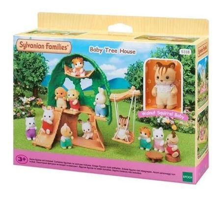 Sylvanian Families Casa Na Árvore Do Bebê Epoch 5318 Imagem de Sylvanian Families Casa Na Árvore Do Bebê Epoch 5318