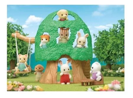 Sylvanian Families Casa Na Árvore Do Bebê Epoch 5318 Imagem de Sylvanian Families Casa Na Árvore Do Bebê Epoch 5318