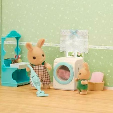 Imagem de Sylvanian Families Conjunto Lavagem E Limpeza Papai Coelho Raio De Sol 5549