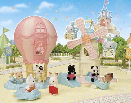 Sylvanian Families - Parque de Moinho de Ventos para Bebês - Epoch Imagem de Sylvanian Families - Parque de Moinho de Ventos para Bebês