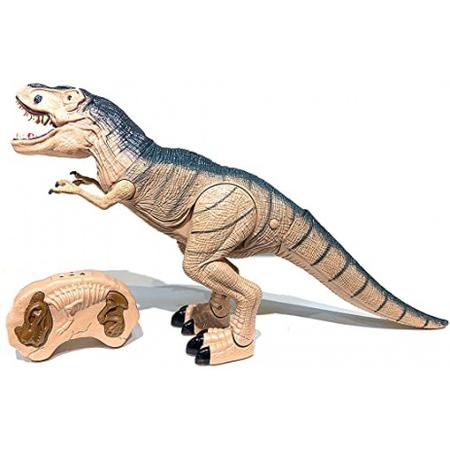 Amarelo T-Rex Cabeça Dinossauro Com Luz Som - Toyng 045143 - Noy Brinquedos