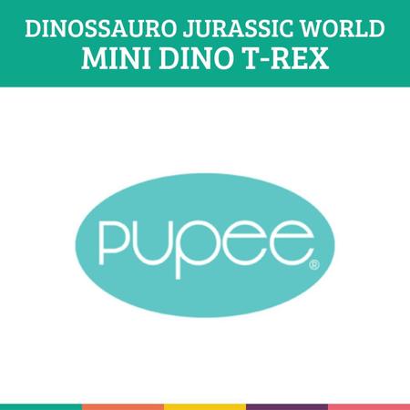 Mini T-Rex Baby Dinos Jurassic World Marrom (3a+) - Pupee