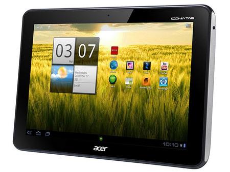 Tablet Acer XEH8QPN004 16GB 10,1 Pol - Android Câmera 2MP Wi-Fi Bluetooth Imagem de Tablet Acer XEH8QPN004 16GB 10,1 Pol