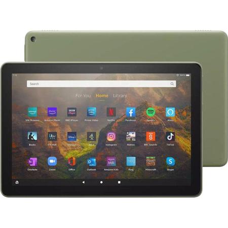 Imagem de Tablet Amazon Fire HD10 32GB Wifi com Alexa - Olive (11A Geracao)