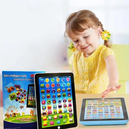 Imagem de Tablet educativo infantil didático interativo educacional AZUL