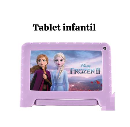 Imagem de Tablet Frozen Nb370 Wifi 32gb Tela 7'' Multilaser Cor Lilás
