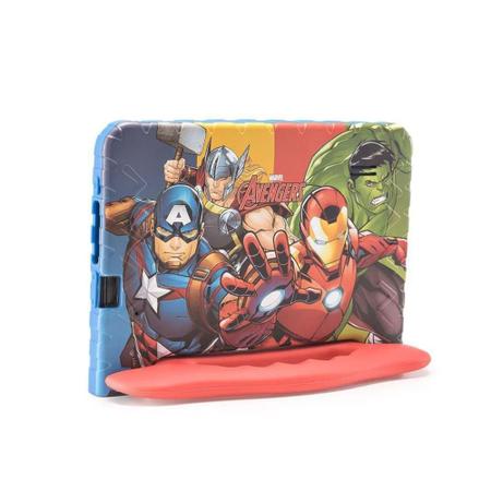 Imagem de Tablet Infantil Avengers Vingadores 4+64GB LCD 7" Android 13