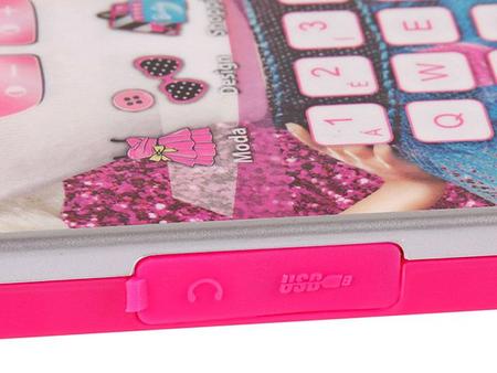 Tablet Fashion Pad Candide Barbie 84 Atividades Interativas Bilingue Touch  1833 - Tablet Educativo / de Brinquedo - Magazine Luiza