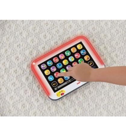 Imagem de Tablet Infantil C/ Luz e Som Fisher Price Brincar e Aprender - Mattel GLM98