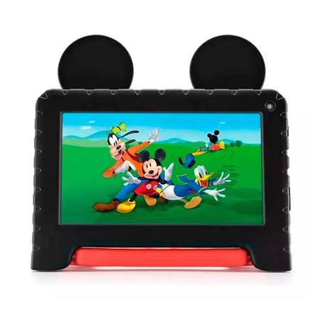 Imagem de Tablet Infantil Disney Youtube Mickey Multilaser 4G R 64G