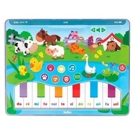 Piano infantil branco - Móveis de brincar educativos l