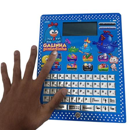 Imagem de Tablet Infantil Galinha Pintadinha Multifunções Educativo
